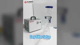 Οδηγίες εγκατάστασης και χρήσης για συσκευή φίλτρου Glass Sand Core