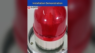 Ηχητικός και φωτεινός συναγερμός με αντιεκρηκτική προστασία