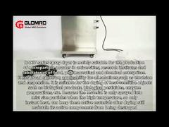 Βίντεο λειτουργίας μηχανής στεγνώματος με ψεκασμό