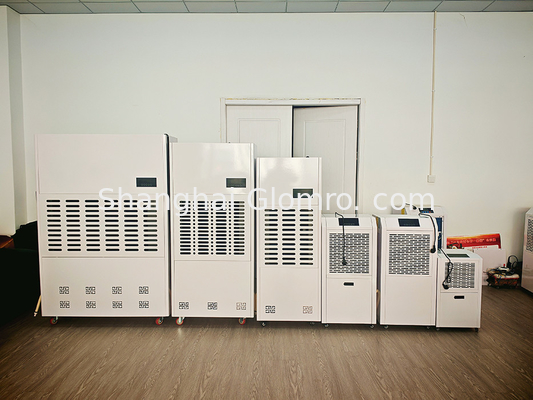 480L Commercial Dehumidifier High-efficiency Humidity Moisture Absorber Large Spaces Up To 500 M² With Drain Hose