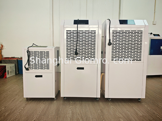 480L Commercial Dehumidifier High-efficiency Humidity Moisture Absorber Large Spaces Up To 500 M² With Drain Hose