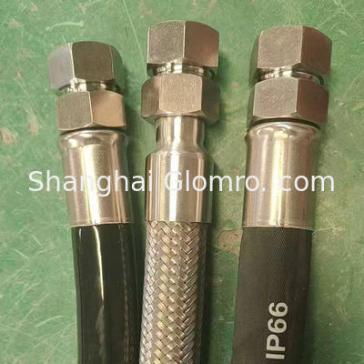 ATEX  G1/2 Inch Extra Large Explosion Proof Conduit flexible rubber hose for 17-28mm Cable