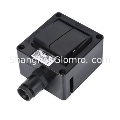 220V 10A One Two Three Switch Aluminum Alloy Box Single-control Double-control Explosion-proof Switch Wall Switch Lighting
