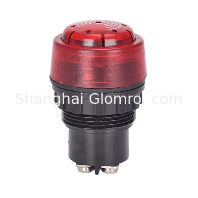 GLOMRO High Quality ATEX Explosion Proof Red Buzzer DC12V/24V AC36V/220V/380V for Panel Mounting
