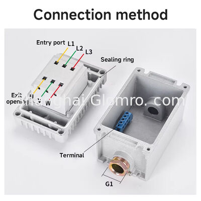 1 Circuit Explosion-proof Safety Circuit Breaker 220V/380V 10A/20A/32A/40A/63A Industrial Waterproof Breaker