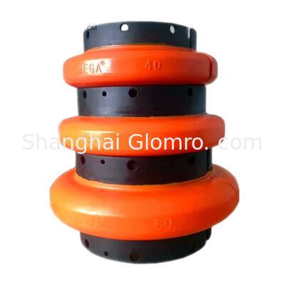 Import OMEGA Rubber Coupling Hardware Fitting E2M-E80M PU Shock Absorbing Shaft Connection Assembly