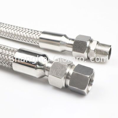 DN50 304 Stainless Steel Explosion-Proof Pipe Exd II GB Wf1 IP66 Integrated Weld Flexible Pipe for Electrical Circuit Protection