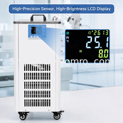 30L effective volume low temperature cooling liquid circulation pump -10℃ to -60℃ laboratory digital display constant temperature refrigerated water bath tank, rotary evaporator matching reaction bath