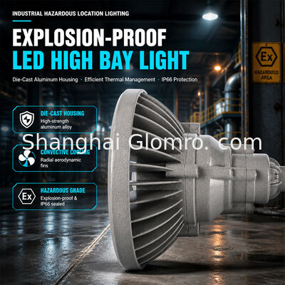 Anti-Corrosion LED Explosion-Proof High-Brightness Lamp, Explosion-Proof Industrial Lighting Tool, Used in Tunnels, Factories, Gas Stations and other places