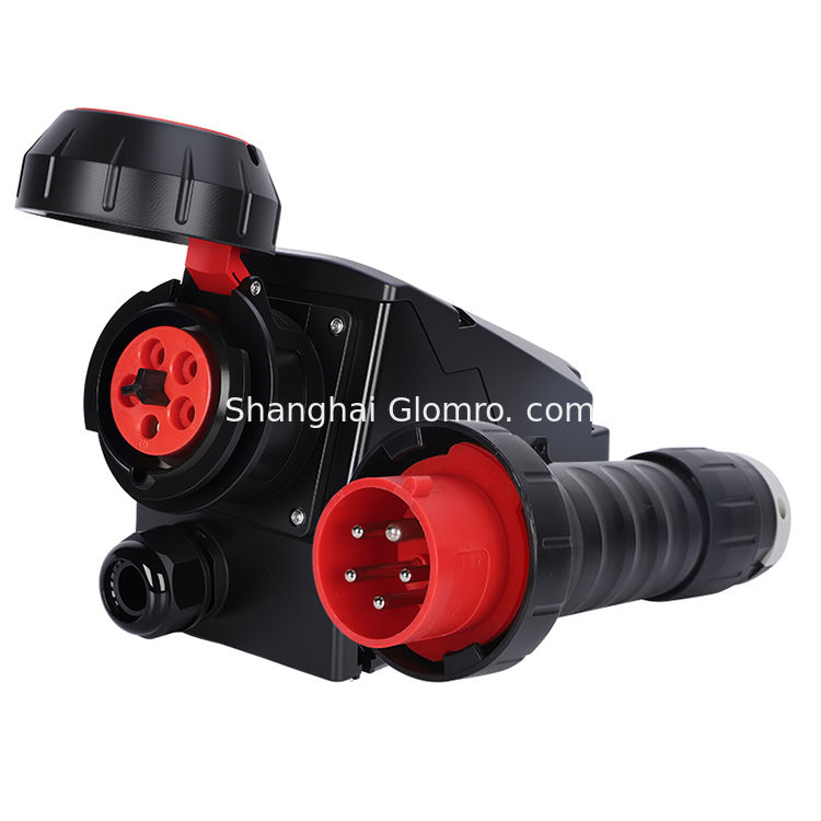 ATEX Certified  industrial plug and socket Full Plastic Explosion-proof Electric Plugs and Sockets