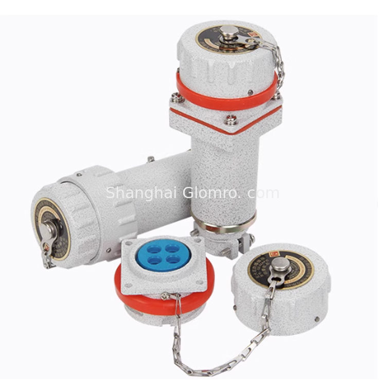 Non-sparking Explosion Proof Connector 60A 100A 150A 200A 300A Explosion Proof Plug Socket