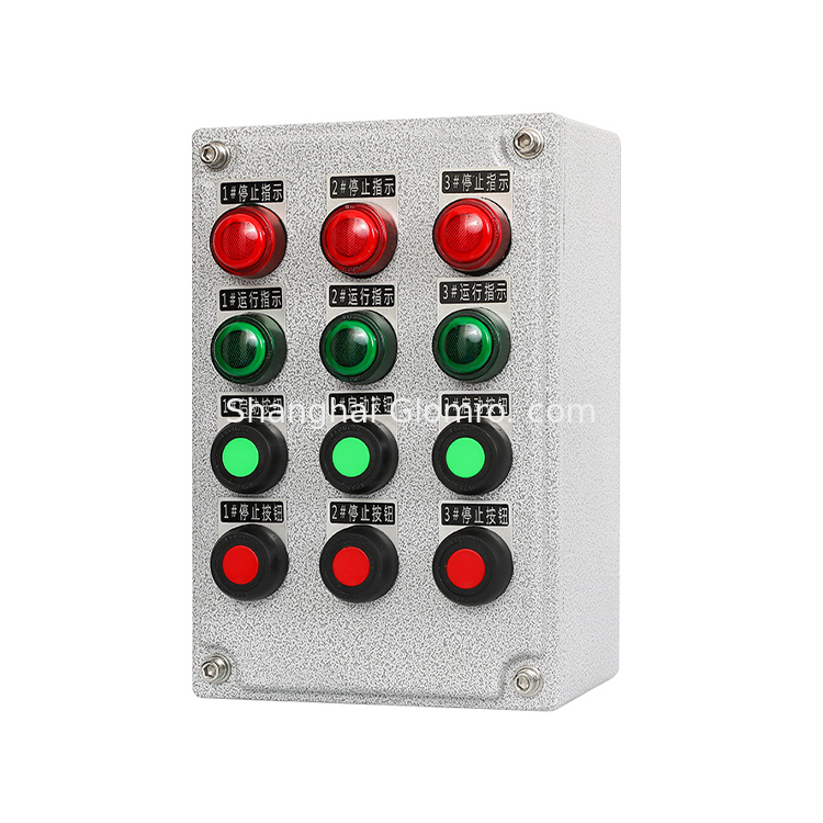 ATEX Explosion-proof Aluminum Alloy IP66 Industrial Operation Station Explosion Proof Operation Panel