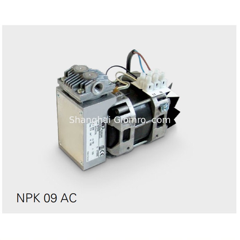 KNF Swing Piston Vacuum Pump and Compressors NPK 09 AC NPK 09 DC