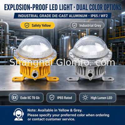 Φωτιστικό LED 10W Αντιεκρηκτικό IP65 WF2 Βιομηχανικός Φωτισμός Επικίνδυνων Περιοχών για Διυλιστήρια Μεγάλης Διάρκειας Ζωής